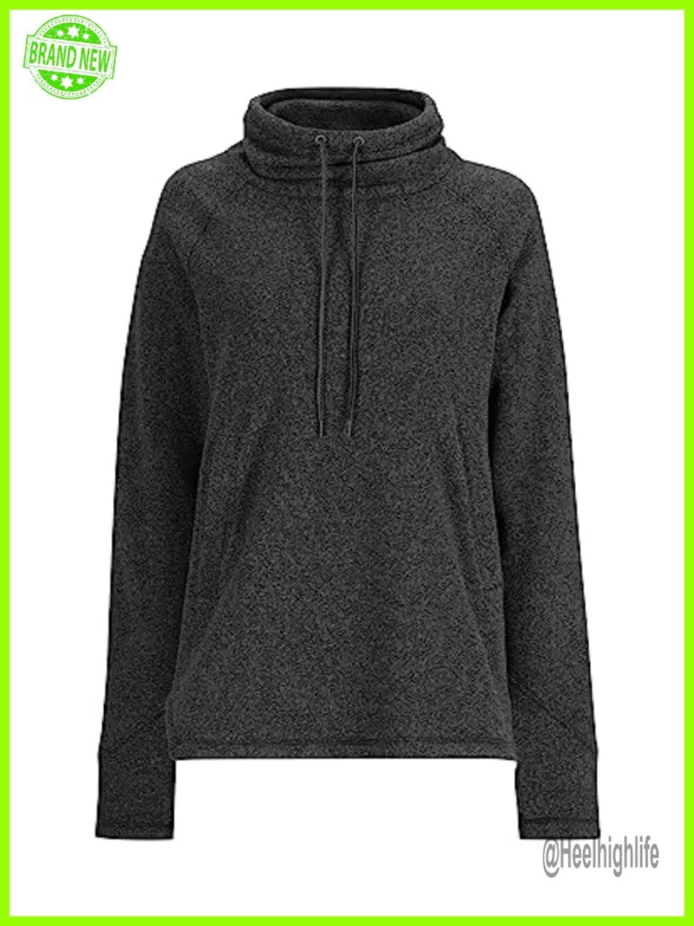 Simms Rivershed Sweater Pullover Hooded Neck Long Sleeve Kangaroo Pocket Thumb